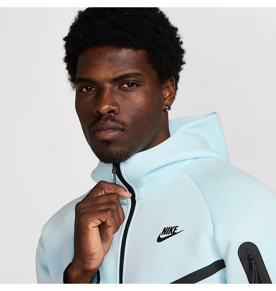 Кофта чоловіча Nike Sportswear Tech Fleece Light Blue (HV0949-474), L, WHS, < 10%, 1-2 дні