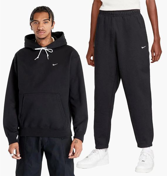 Спортивный костюм мужской Nike Solo Swoosh Fleece Black (DX1355-010 _ DX1364-010), XL, WHS, 10% - 20%, 1-2 дня