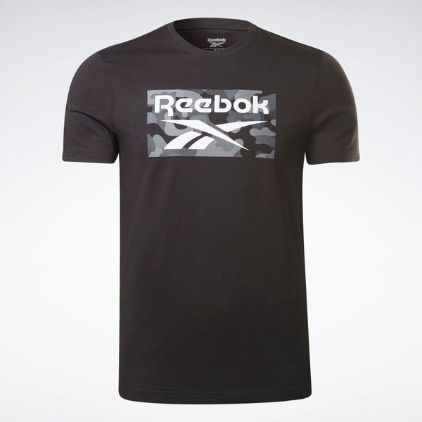 Футболка чоловіча Reebok Camo Allover Print T-Shirt (HA6313), S, WHS, 10% - 20%, 1-2 дні