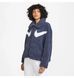 Фотографія Куртка жіноча Nike Swoosh Blue (DD5620-437) 2 з 6 в Ideal Sport