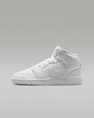 Кроссовки женские Jordan 1 Mid (Gs) (554725-136), 40, OFC, 1-2 дня