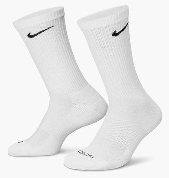 Шкарпетки Nike U Nk Everyday Plus Cush Crew (SX6888-100), M, WHS, 10% - 20%, 1-2 дні