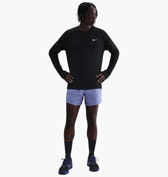 Кофта мужская Nike Df Stride Waffle Black (HV2705-010), S, WHS, < 10%, 1-2 дня