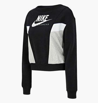 Кофта женские Nike W Nsw Heritage Crew Flc Black (CZ8598-010), L, WHS, 1-2 дня