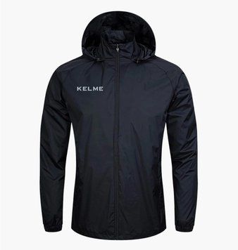 Вітровка дитяча Kelme Windproof Black (3803241.9000), 140 CM, WHS, 1-2 дні