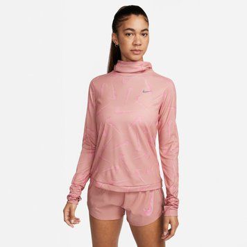 Кофта жіночі Nike W Dri-Fit Swsh Prnt Pacer Hooded (FB4952-618), M, WHS, 40% - 50%, 1-2 дні