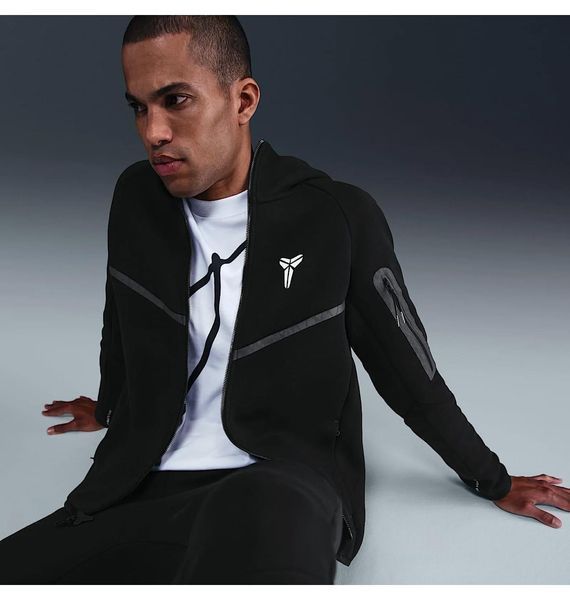 Кофта чоловіча Nike Kobe Sportswear Tech Fleece Black (IB2713-010), M, WHS, 30% - 40%, 1-2 дні