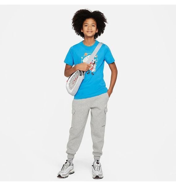 Футболка дитяча Nike Unisex Kids Shirt K Nsw Tee Boxy (FN9614-435), S, WHS, < 10%, 1-2 дні