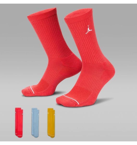Шкарпетки Jordan Everyday Cush Poly Crew Multi (3 ) (DX9632-917), 34-38, WHS, 30% - 40%, 1-2 дні