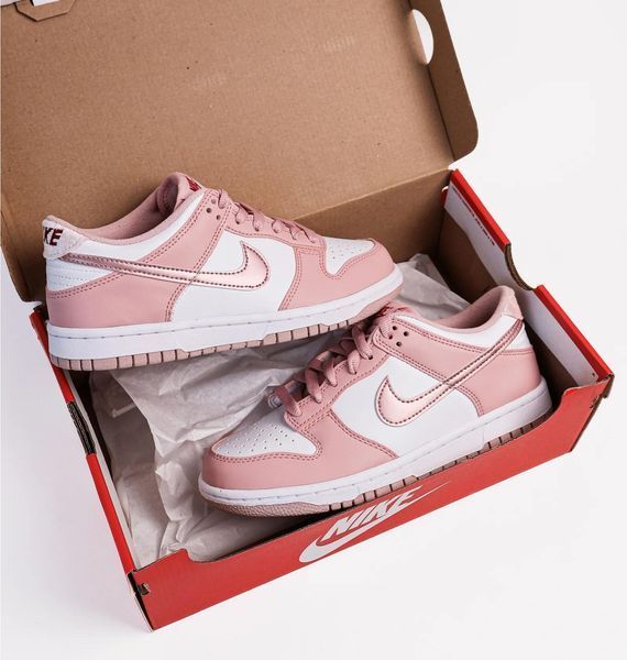 Кроссовки женские Nike Dunk Low Pink Velvet (Gs) (DO6485-600), 39, WHS, 30% - 40%, 1-2 дня