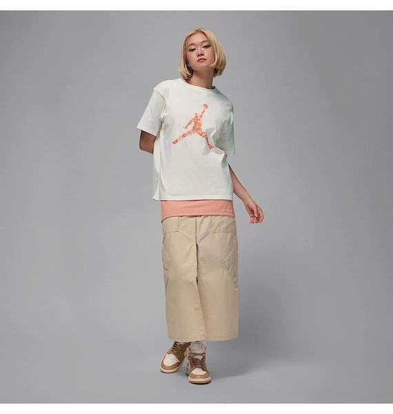 Футболка жіноча Jordan Brk Ss Gf Gfx Tee Lace Beige (HV0198-133), S, WHS, 10% - 20%, 1-2 дні