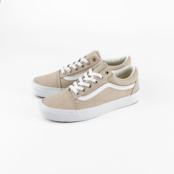 Кеды женские Vans Old Skool Summer Linen Rainy Day (VN0005UFJ921), 36, WHS, 1-2 дня