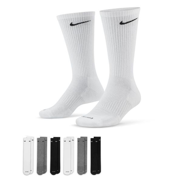 Носки Nike Everyday Plus Cushioned (6 Pairs) (SX6897-965), 42-46, WHS, < 10%, 1-2 дня