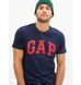 Фотография Футболка мужская Gap V-Basic Logo T Blue (550338-04) 2 из 2 в Ideal Sport