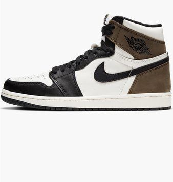 Кроссовки мужские Jordan 1 Retro High Dark Mocha (555088-105), 43, WHS, > 50%, 1-2 дня