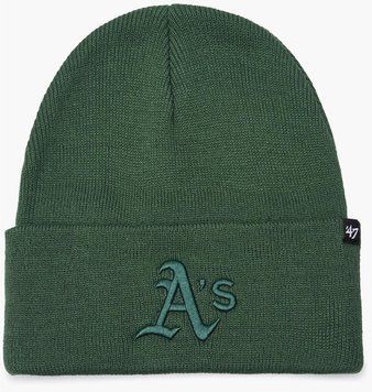 Шапка 47 Brand Mlb Oakland Athletics Haymaker (B-HYMKR18ACE-DGB), One Size, WHS, < 10%, 1-2 дня