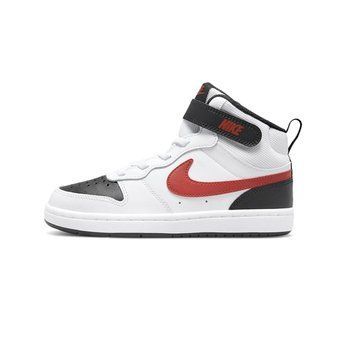 Кроссовки подростковые Nike Court Bugh Mid 2 (Psv) (CD7783-110), 29.5, WHS, 20% - 30%, 1-2 дня