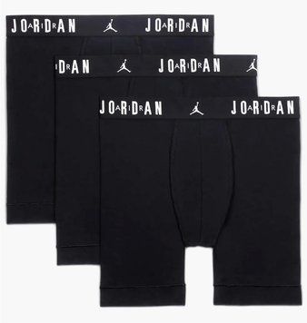 Труси-боксерки чоловічі Jordan Air Flight Cotton Core 3-Pack Boxer Brief (JM0622-023), 2XL, OFC, 10% - 20%, 1-2 дні