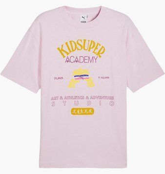 Футболка мужская Puma Super Graphic Tee Pink (626701-71), 2XL, WHS, 1-2 дня