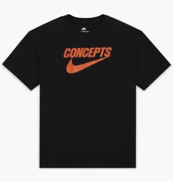 Футболка чоловіча Nike X Concepts Black (DR0642-010), M, WHS, < 10%, 1-2 дні