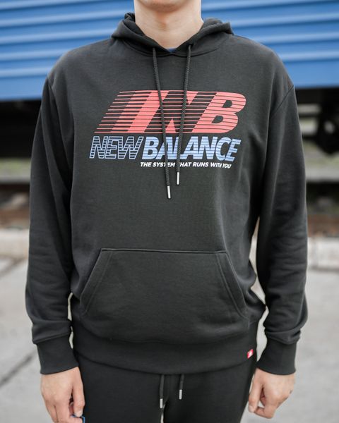 Бомбер мужской New Balance Nb Essentials Speed (MT03508BK), S, WHS