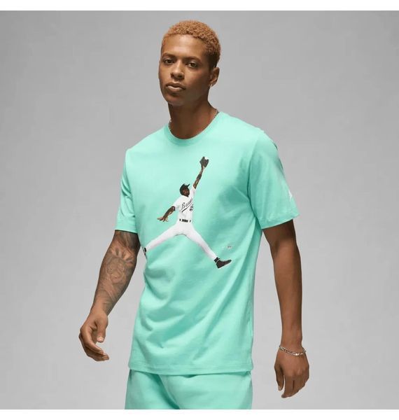 Футболка мужская Jordan Flight Mvp Tee "Emerald Rise" (FN5990-349), M, WHS, 30% - 40%, 1-2 дня
