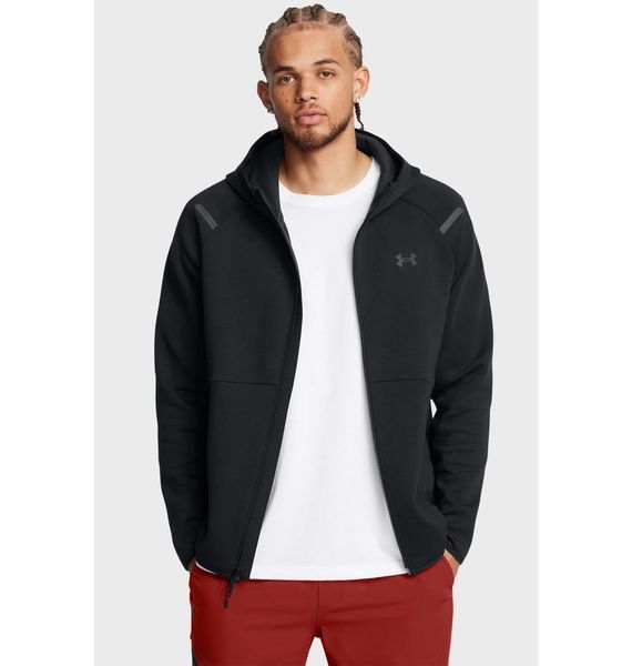 Кофта чоловіча Under Armour Ua Unstoppable Flc Fz Hd Eu (1389352-001), 2XL, OFC, 40% - 50%, 1-2 дні