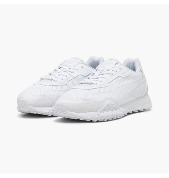 Кросівки чоловічі Puma Blktop Rider Leather Sneakers White (393823-01), 39, WHS, 1-2 дні