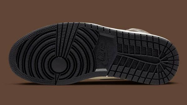 Кроссовки мужские Jordan 1 Retro High Dark Mocha (555088-105), 43, WHS, > 50%, 1-2 дня
