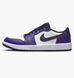 Фотография Кроссовки мужские Nike Air Jordan 1 Low G Violet Dd9315-105 (DD9315-105) 1 из 10 в Ideal Sport