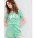 Фотография Футболка женская Gap Ss Clsc Tee Green (268820-71) 2 из 3 в Ideal Sport