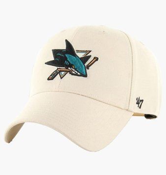 Кепка 47 Brand Nhl San Jose Sharks (MVPSP22WBP-NT), OSFA, WHS, < 10%, 1-2 дні