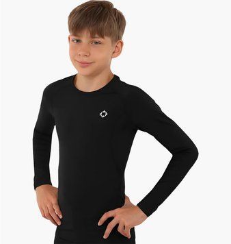Свитер детской Rigorer Compression Black (ZZ1601134T-2), 128 CM, WHS, 1-2 дня