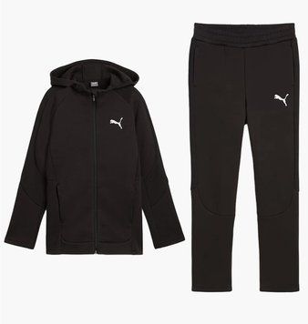 Спортивний костюм дитячий Puma Evostripe Black (681803-01__681804-01), 116 CM, WHS, < 10%, 1-2 дні