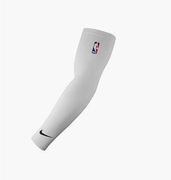 Нарукавники Nike Nba Shooter Sleeve 2.0 White (N.100.2041.101), L, WHS, 1-2 дні