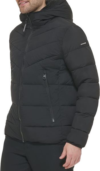 Куртка чоловіча Calvin Klein Winter Coat - Puffer Stretch Jacket (CM155201), S, WHS, 1-2 дні
