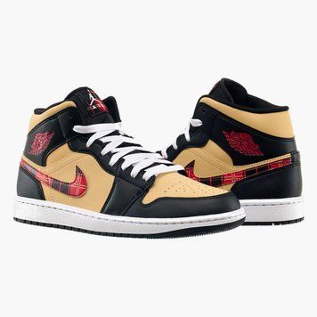 Кроссовки мужские Jordan 1 Mid Se (DZ5329-001), 39, WHS, > 50%, 1-2 дня
