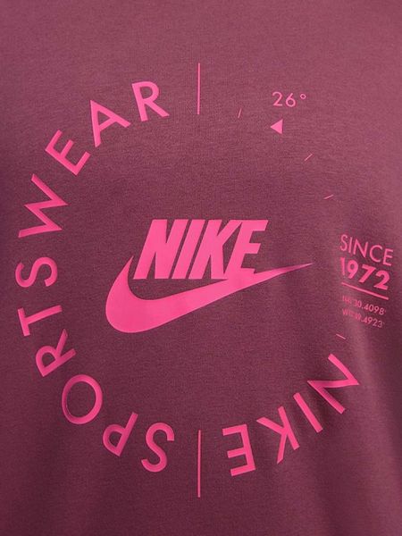Кофта жіночі Nike Nsw Flc Os Crew Prnt (FD4234-653), M, WHS, 40% - 50%, 1-2 дні