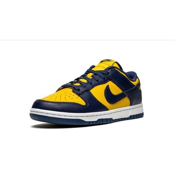 Кросівки чоловічі Nike Dunk Low Yellow/Blue (DD1391-700), 36, WHS, < 10%, 1-2 дні