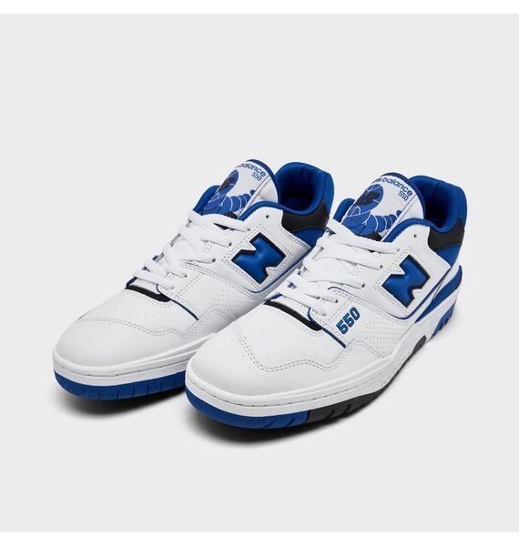 Кроссовки мужские New Balance Lifestyle Comfort Sneakers White/Blue (BB550SN1), 42.5, WHS, 20% - 30%, 1-2 дня