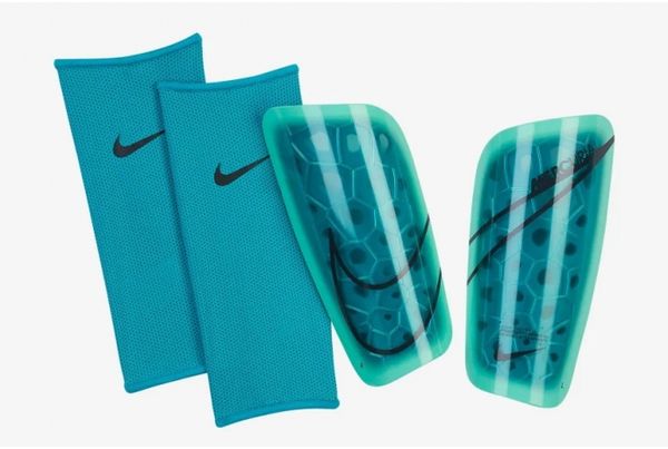 Футбольні щитки унісекс Nike Mercurial Lite (SP2120-356), XL, WHS, 10% - 20%, 1-2 дні