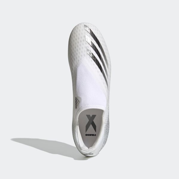 Бутсы унисекс Adidas X Ghosted.3 Laceless Fg (EG8165), 45 1/3, WHS, 10% - 20%