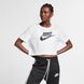 Фотография Футболка женская Nike W Nsw Tee Essntl Crp Icn Ftr (BV6175-100) 1 из 4 в Ideal Sport