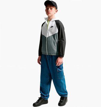 Ветровка детская Nike Windrunner White/Multi (IF2821-100), L, WHS, 10% - 20%, 1-2 дня