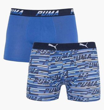Труси-боксерки чоловічі Puma Logo Aop Boxer 2P (501003001-010), L, WHS, < 10%, 1-2 дні