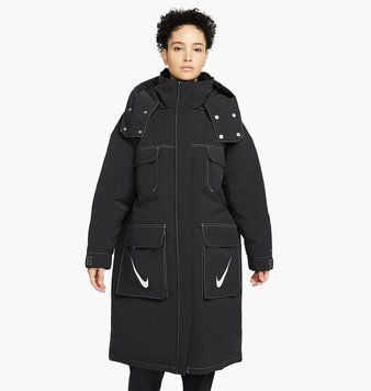 Куртка жіноча Nike Sportswear Storm-Fit Swoosh Hooded Parka Black (DJ1979-010), M, WHS, < 10%, 1-2 дні