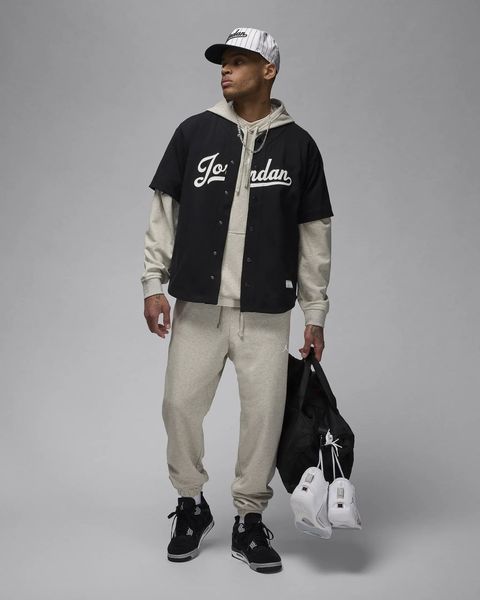 Кофта чоловіча Nike Sport Crossover Sweatshirt (FV8606-050), M, OFC, 30% - 40%, 1-2 дні