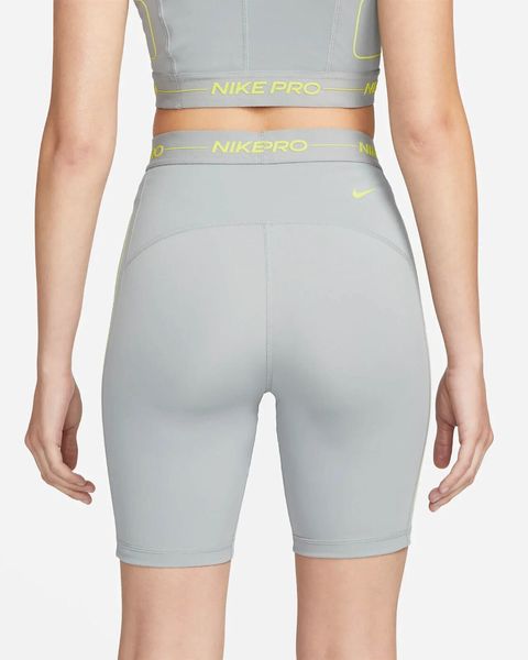 Шорти жіночі Nike Women's 7" Grey/Atomic Green Hr Training Short (DM7585-073), S, WHS, 10% - 20%, 1-2 дні
