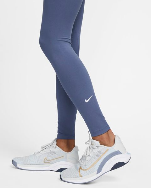 Лосины женские Nike One Mid-Rise Leggings (DD0252-491), L, WHS, 30% - 40%, 1-2 дня