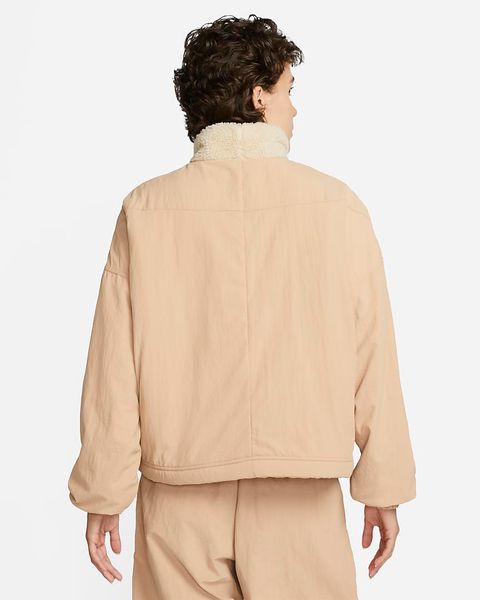 Куртка жіноча Nike Sportswear Essential Women's Woven Fleece-Lined Jacket (DQ6846-200), XS, WHS, 1-2 дні